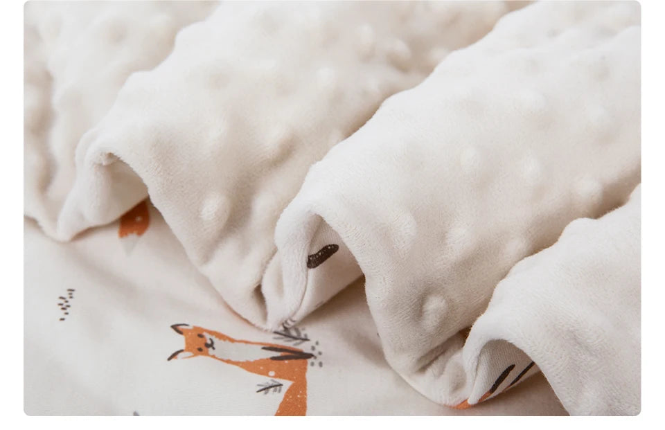 Newborn Baby Blanket With Hooded Windproof Go Outside Warm Portable Swaddle Wrap In Basket Baby Car Safety Seats For 0-3 Months