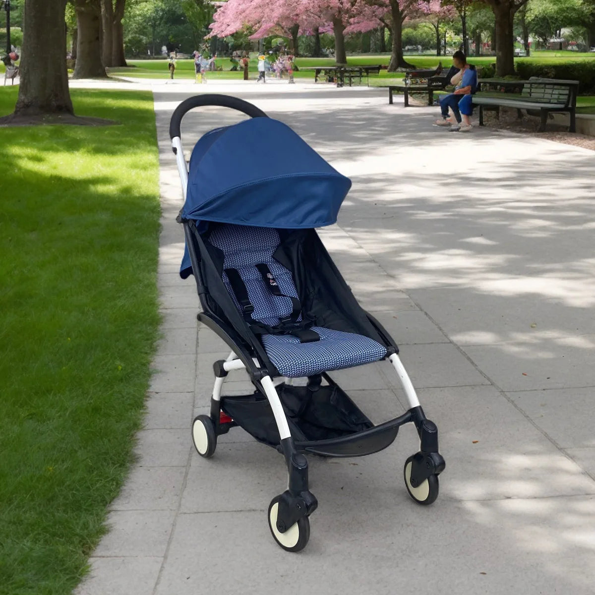 3pcs/set 175 Stroller Accessories Canopy Cover Seat Cushion Compatible With Babyzen YOYO  Cover Seat Mattress With Zipper Pocket